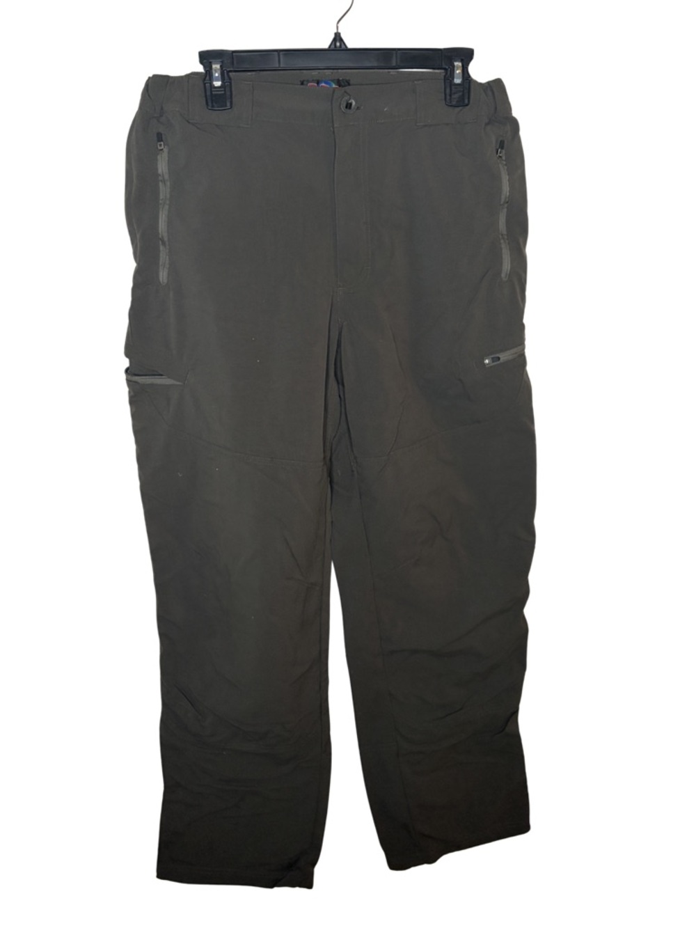 Rail Riders Hiking Pants Mens M Gray Nylon Outdoor Travel